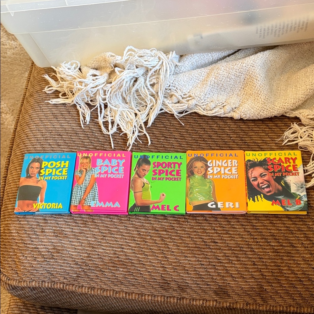 Spice Girls Collectible Books Set